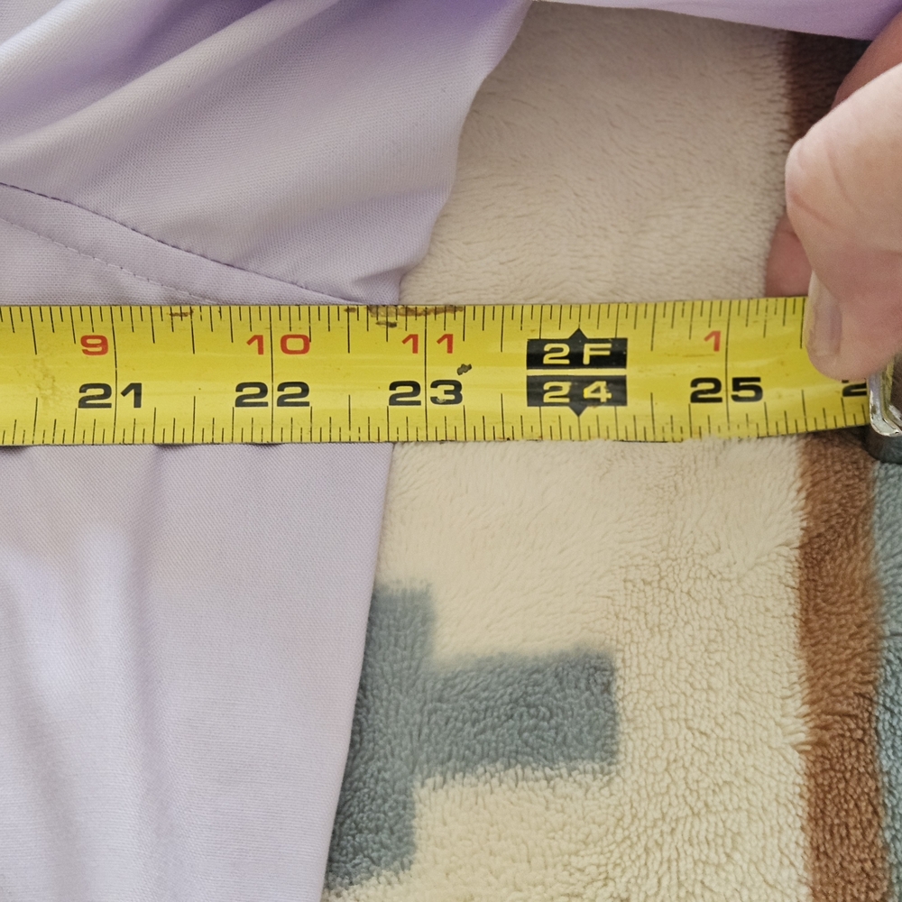 Liz Claiborne Light Purple Button Down Shirt - Picture 7 of 7